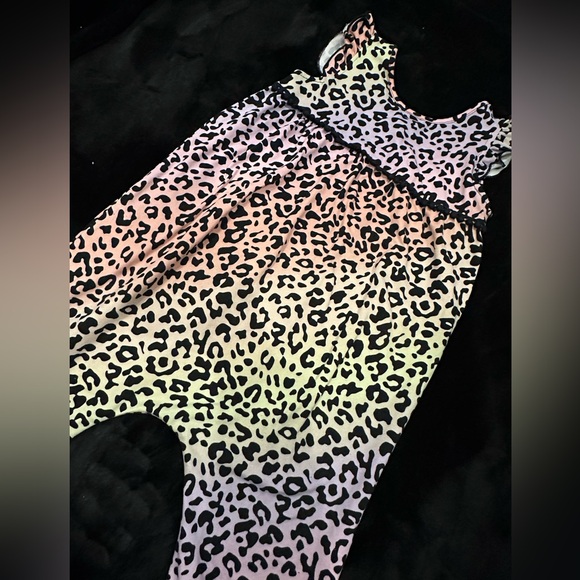 PixieLane Jumpsuit BUNDLE! 3 Colorful Animal Print Bodysuits - Picture 16 of 16
